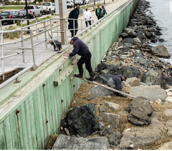 fishing, fishermen, jetty, jetties, Atlantic City, 