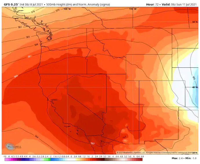 As scorching as it's been, a new heatwave is building across the ...